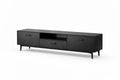 Black MDF TV Stand with Storage 180cm x 45cm x 40cm(L × W × H)